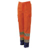 PANTALONE MULTITASCHE AV BICOLORE FUSTAGNO