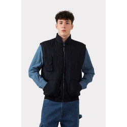 GILET COT/POLY