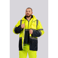 PARKA STACCABILE OXFORD TRIPLO USO BICOLORE