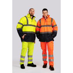 PARKA STACCABILE OXFORD TRIPLO USO BICOLORE