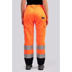 PANTALONE MULTITASCHE AV BICOLORE