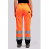 PANTALONE MULTITASCHE AV BICOLORE