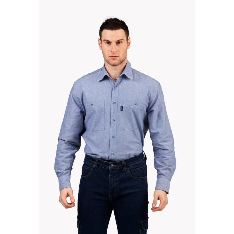 CAMICIA OXFORD MANICA LUNGA