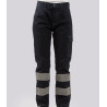 PANTALONE COTONE MASSAUA CON BANDE