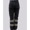 PANTALONE COTONE MASSAUA CON BANDE