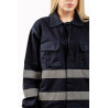 GIUBBINO BASIC COTONE MASSAUA CON BANDE